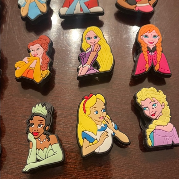 Disney Princess Character Shoe Charms - 15 piece  Set nwt - Picture 5 of 7